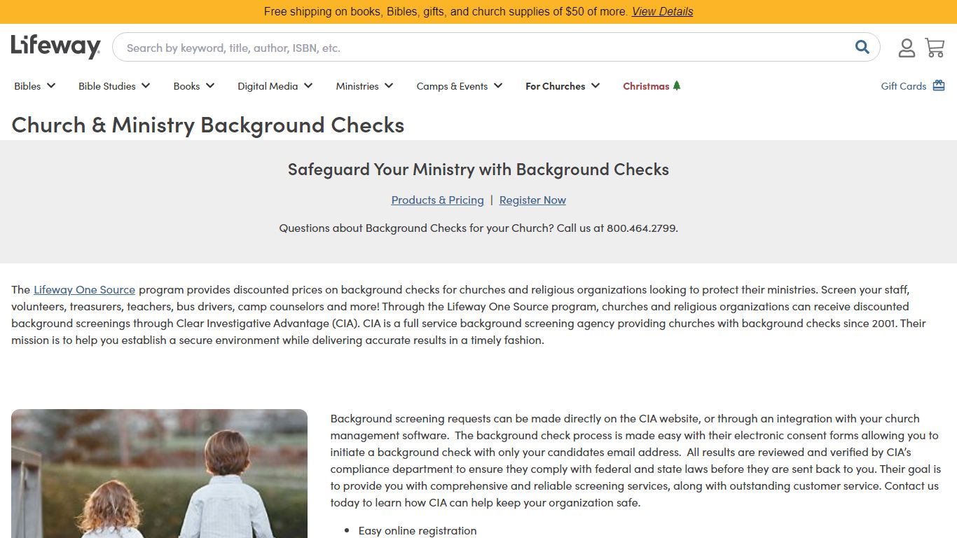 Church & Ministry Background Checks for Volunteers or Workers - Lifeway